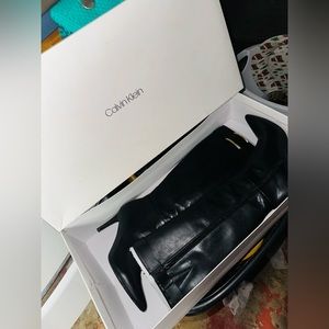 Calvin Klein Glydia knee high boots